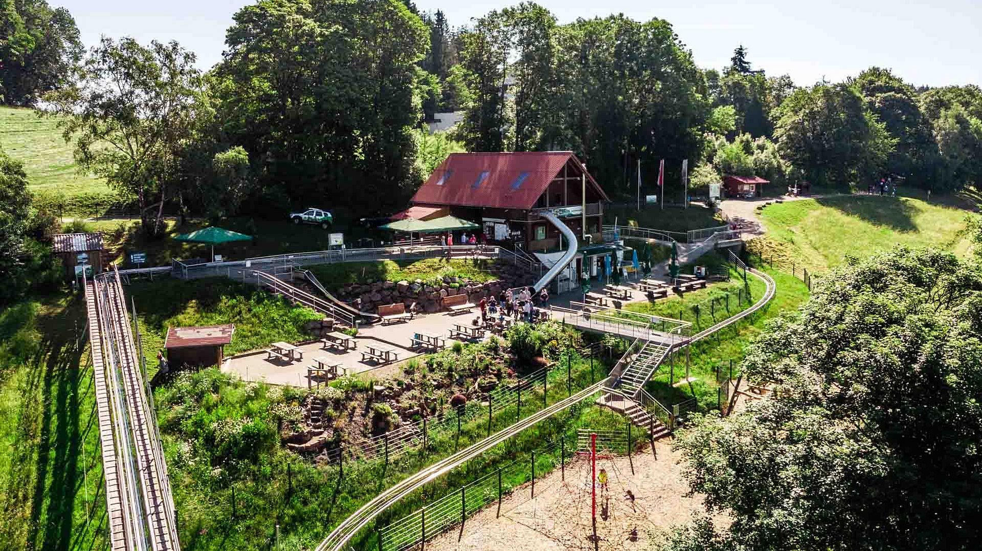 Sommerrodelbahn Kletterwald Erlebnishoehe Wald-Michelbach Freize