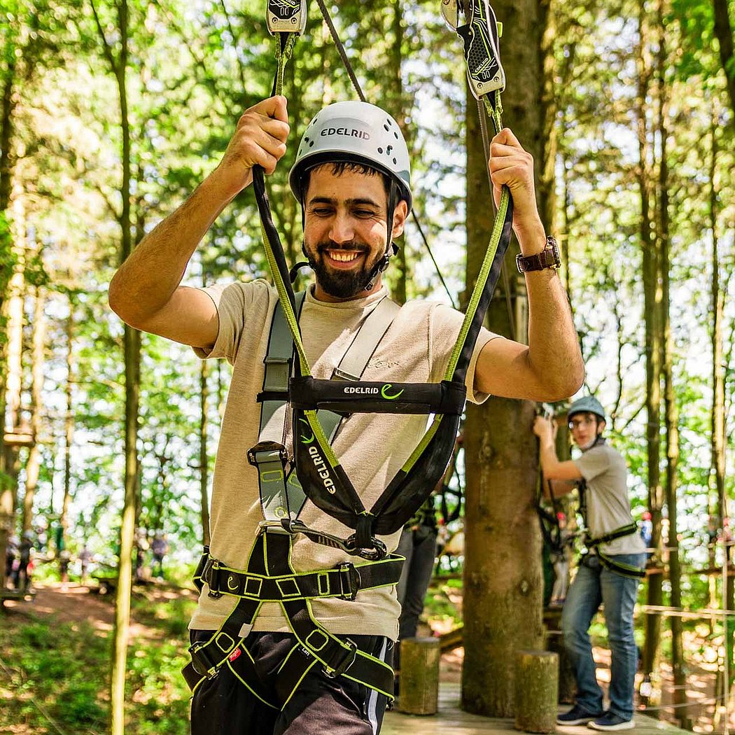 Kletterwald Hochseilgarten Erlebnishoehe Wald-Michelbach Freizei