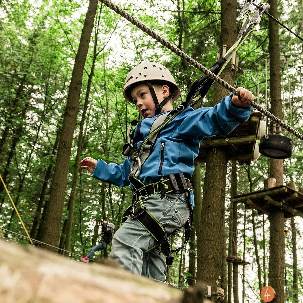 Kletterwald Hochseilgarten Erlebnishoehe Wald-Michelbach Freizei