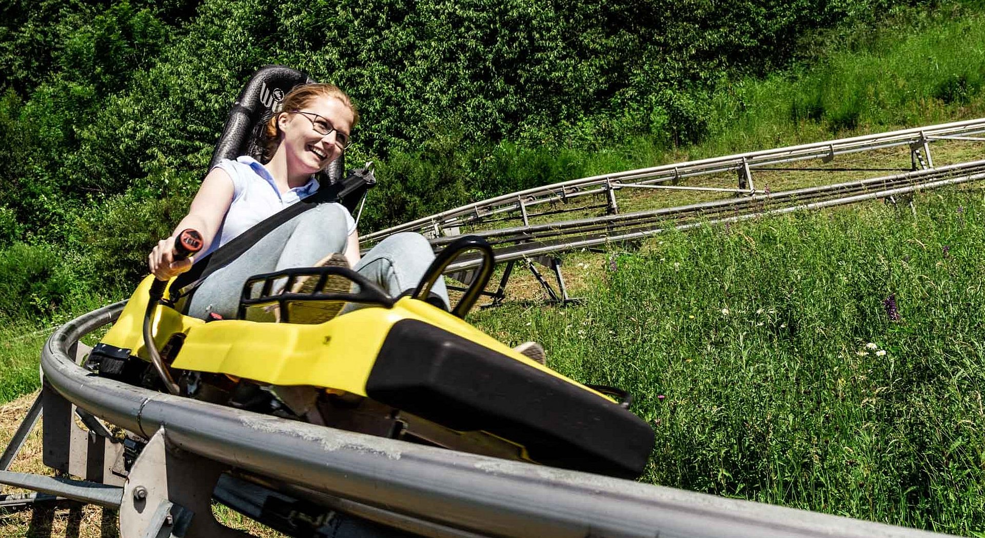 Sommerrodelbahn Kletterwald Erlebnishoehe Wald-Michelbach Freize