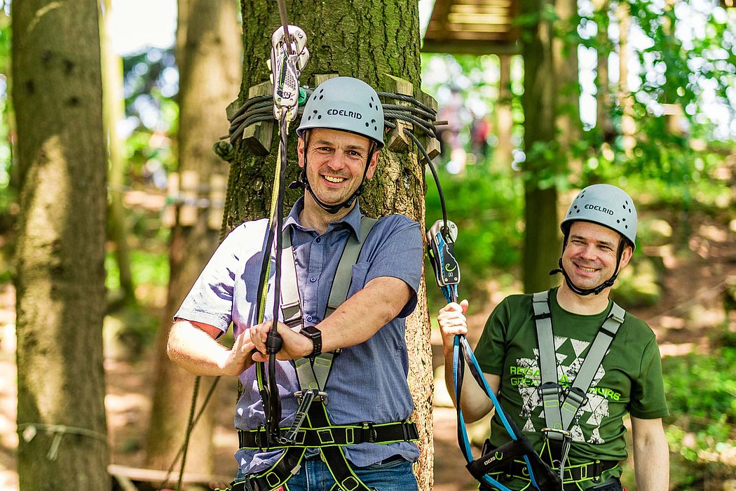 Betriebsfeier Firmenevent Erlebnishoehe Wald-Michelbach Freizeit